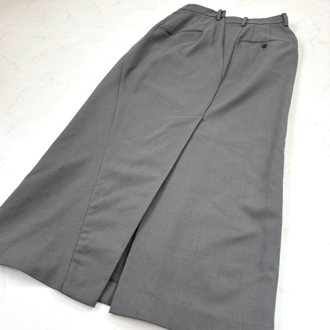 【極美品 24年】エンフォルド MASCULINE STRAIGHT SKIRT