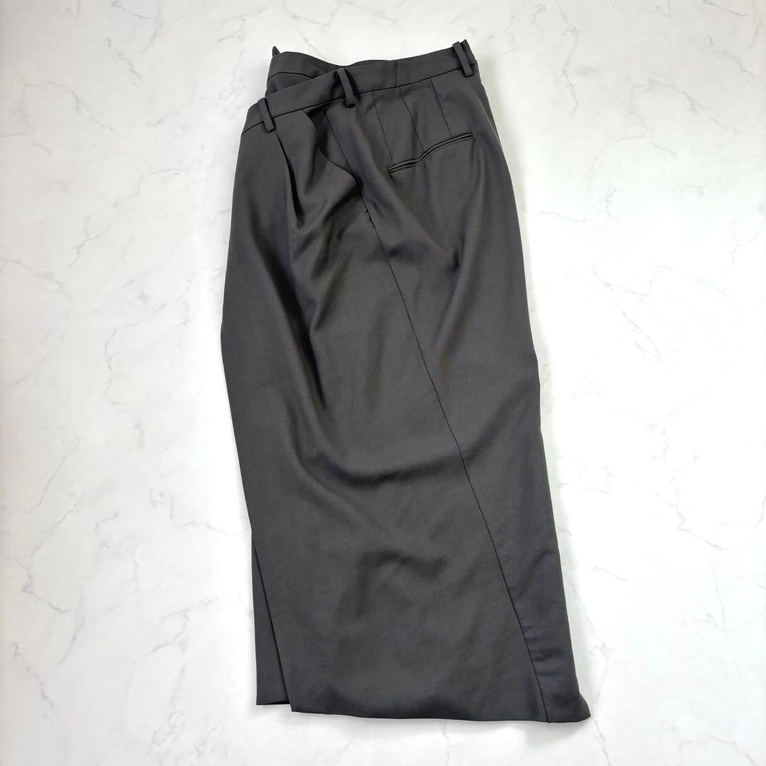 【極美品 24年】エンフォルド MASCULINE STRAIGHT SKIRT