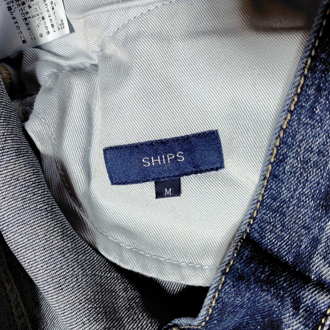 新品 シップス SHIPS スリム テーパード デニム М タグ付き