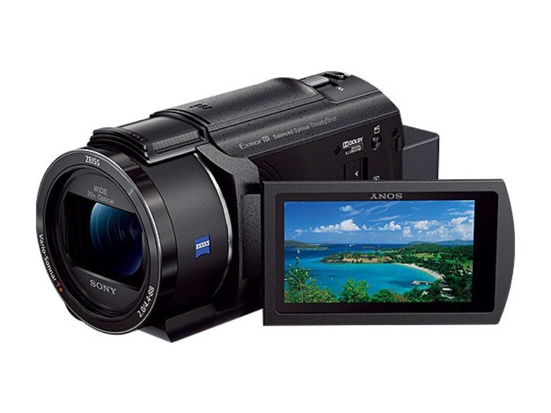 SONY 4Kビデオカメラ FDR-AX45 【動作確認済み・付属品完備】