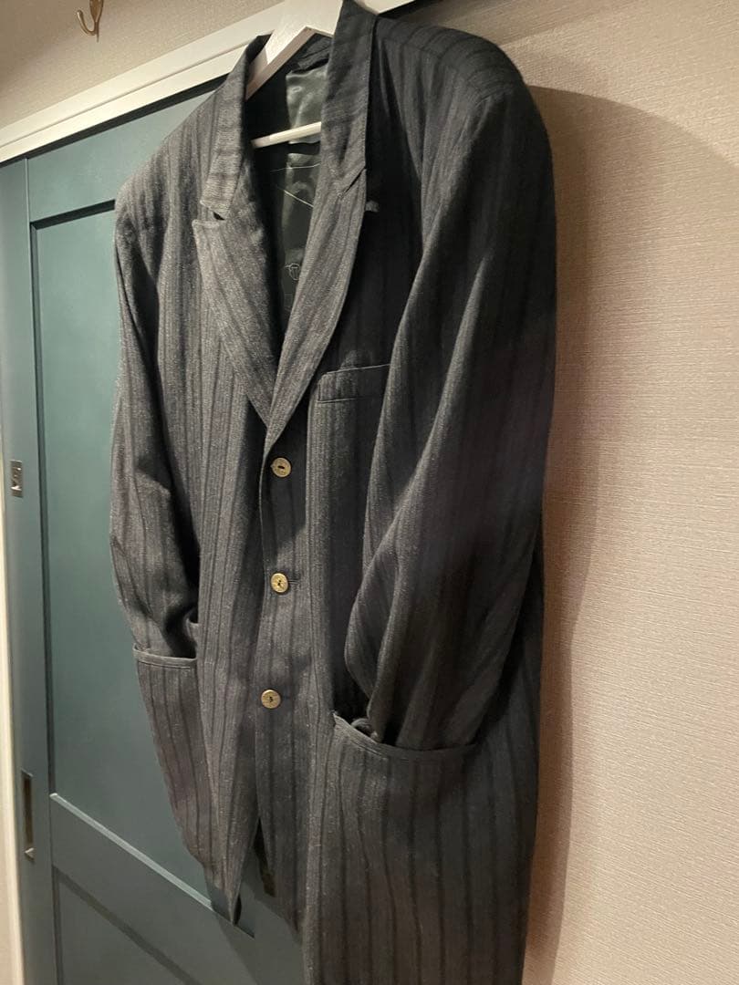 52 激レア 80s MOMENTODUE Stripe TailoredJKT