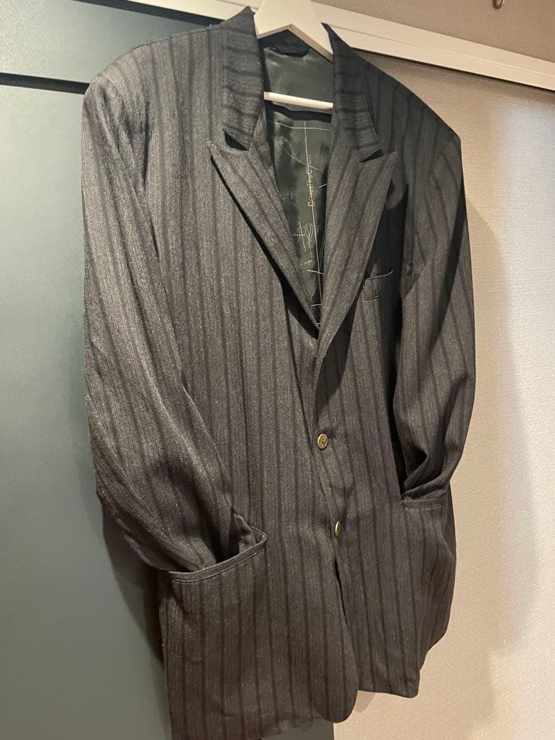 52 激レア 80s MOMENTODUE Stripe TailoredJKT
