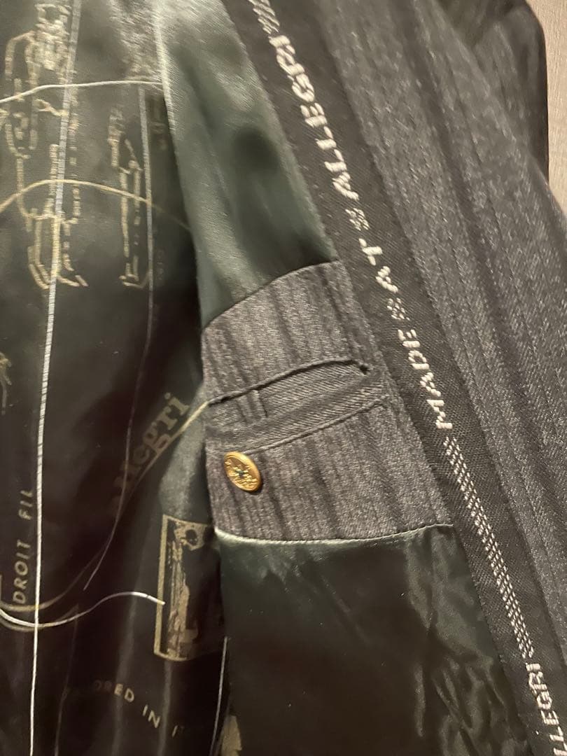 52 激レア 80s MOMENTODUE Stripe TailoredJKT