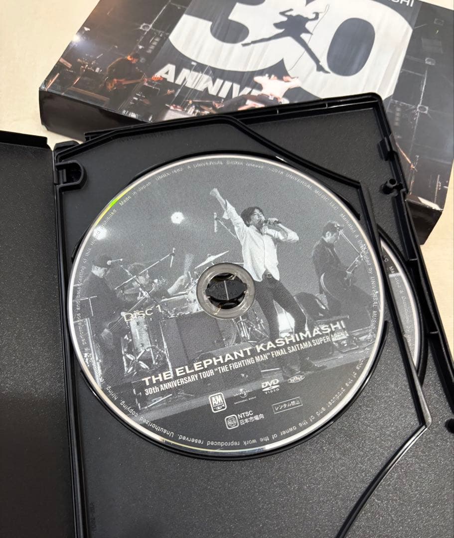 初回限定3DVD エレファントカシマシ30th ANNIVERSARY TOUR