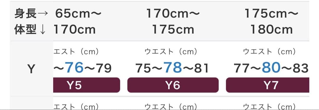 AOKI LES MUES ビジネススーツ上下セット（Y6/175cm)