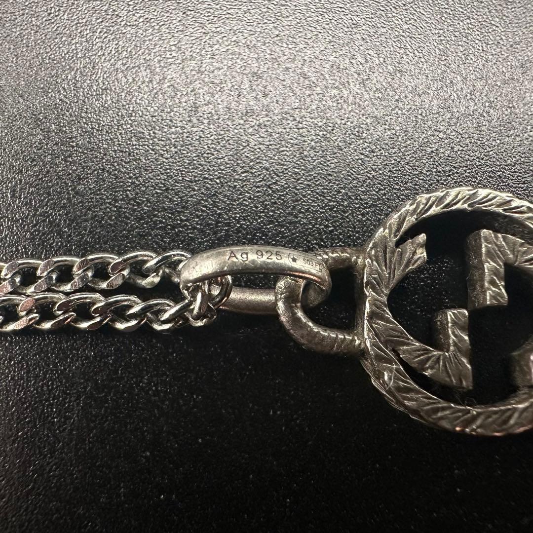 極美品✨GUCCI　グッチ　ネックレス　アラベスク　インターロッキング　1637