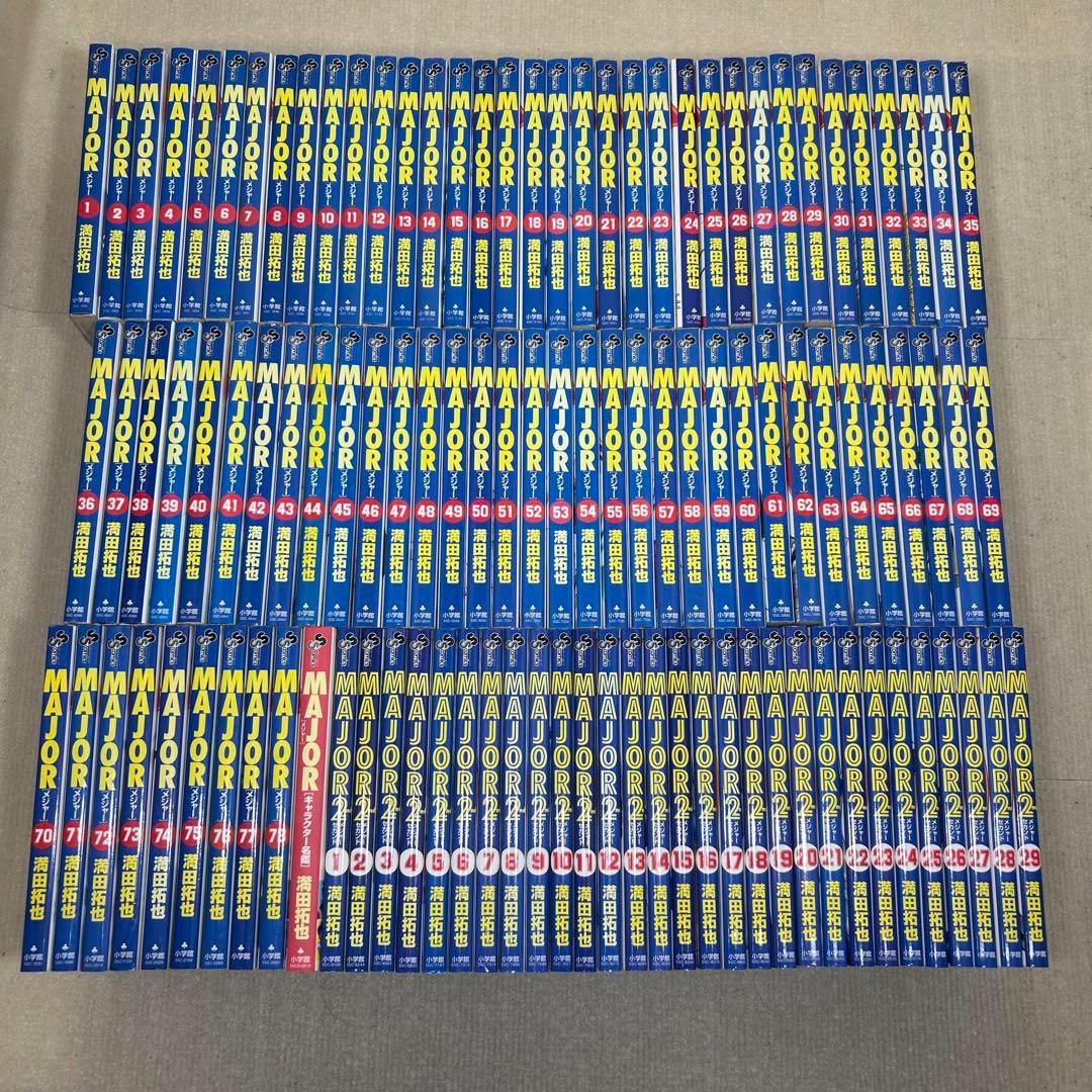 ＭＡＪＯＲ 1〜78全巻＋キャラ名鑑 2nd 1〜29全巻 108冊全巻セット