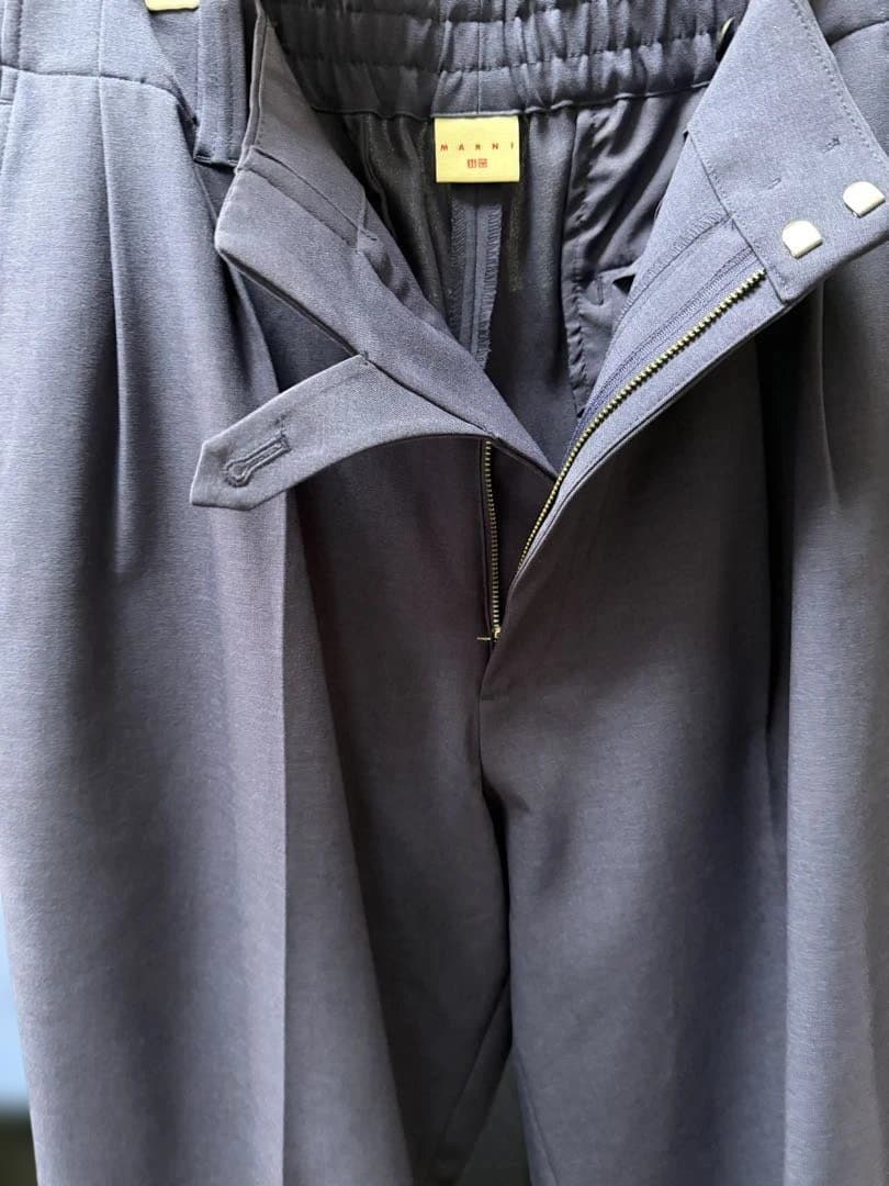 UNIQLOマルニ　セットアップ　ネイビー テーラードジャケット