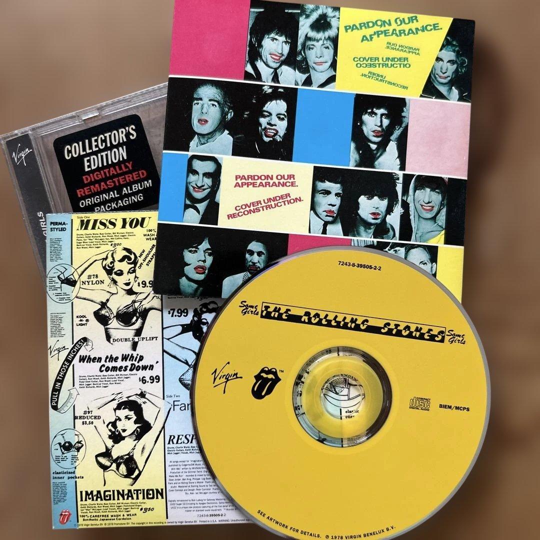 ローリング・ストーンズCD7枚セット（クリアケース付き紙ジャケ仕様）