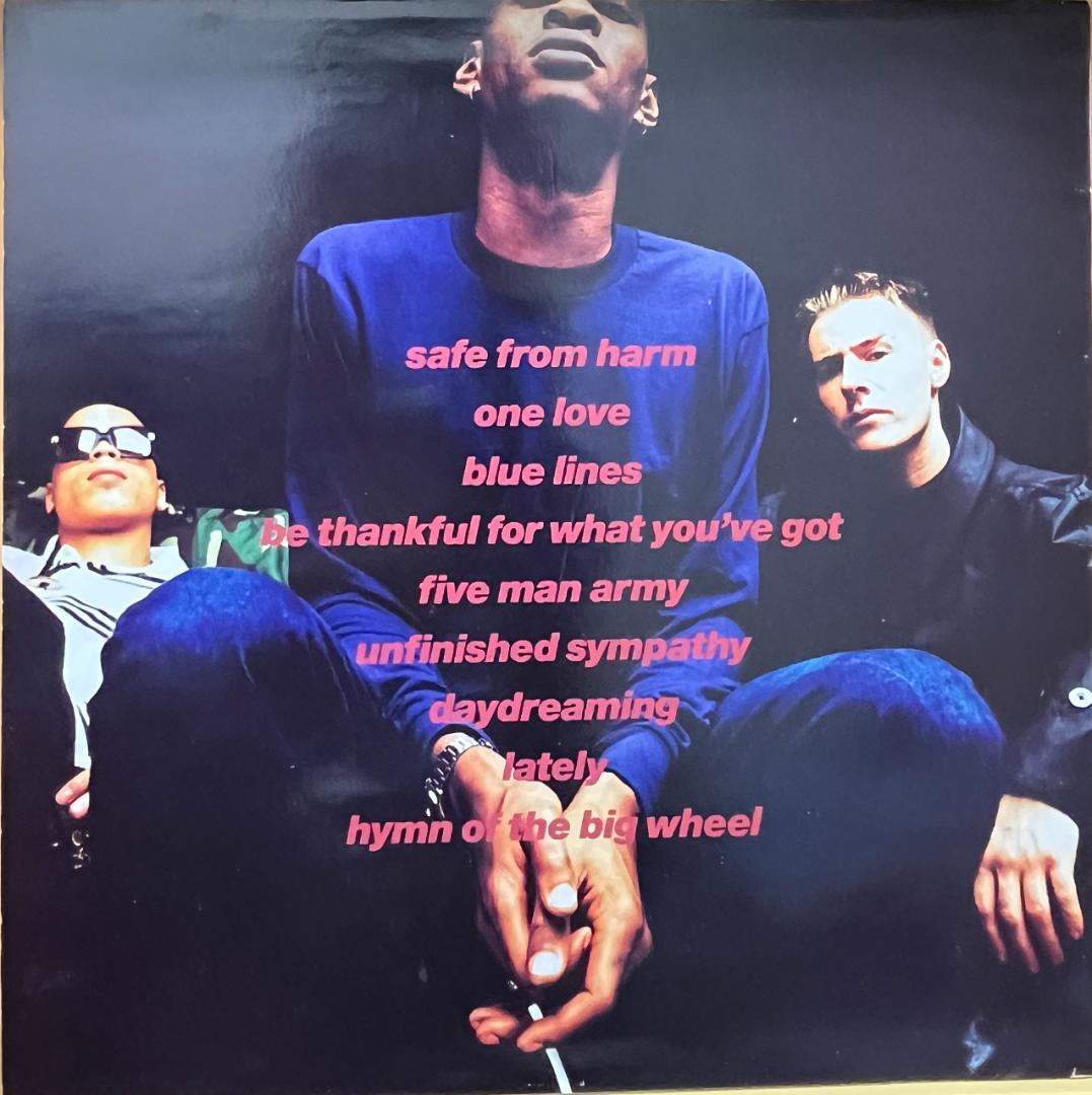 Massive Attack Blue Lines UKオリジナル