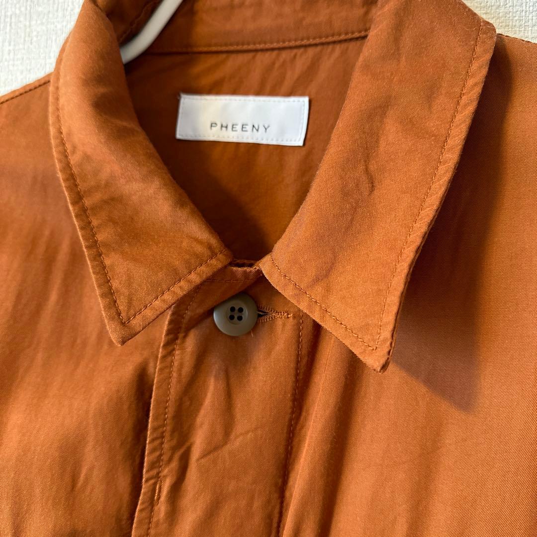 【PHEENY】レーヨンコットンツイルショートファティーグジャケット