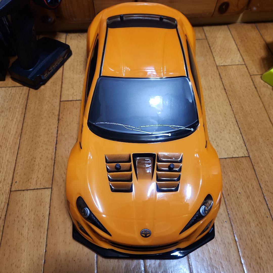 タミヤ ドリフト ラジコン フルセット　TT01　　橙色　86 ボディ　tt02