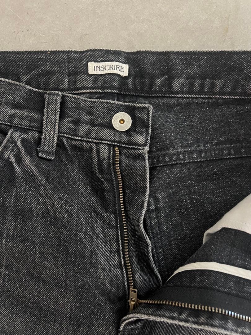 INSCRIRE 19AW Flare Denim フレアデニムパンツ 38
