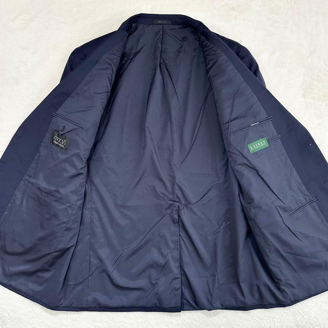 希少 3XL✨ラルフローレン 紺ブレ 金ボタン ネイビー テーラードジャケット