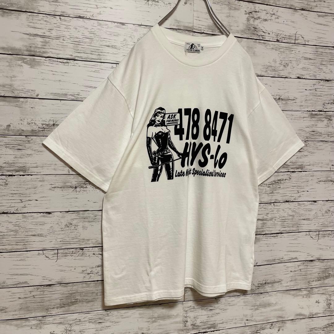 764【タグ付き新品】ヒステリックグラマー♤ビッグロゴ　半袖Tシャツ　即完売品