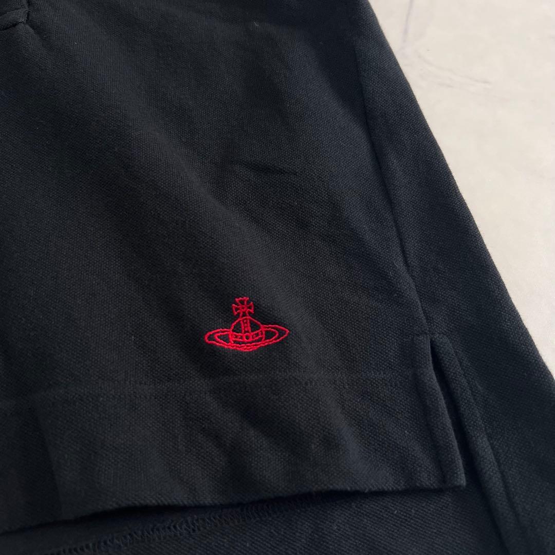 Vivienne Westwood ラブ フリル ポロ シャツ オーブ 刺繍