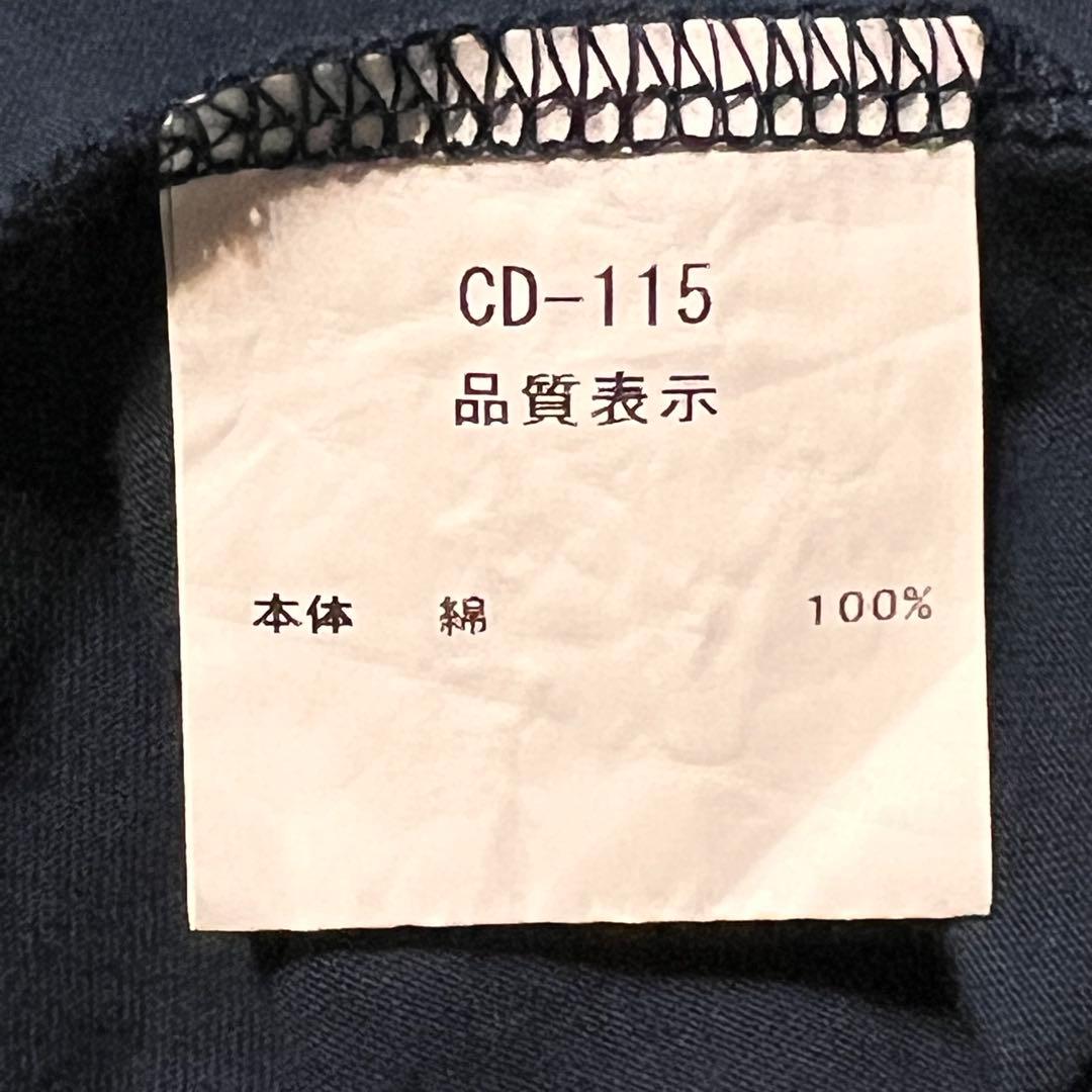 人気❤️CODURE アシンメトリーフリルスリーブカットソー　ネイビー