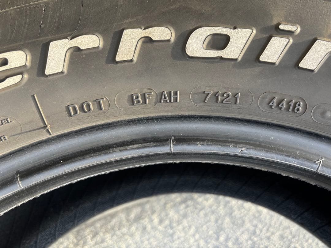 265/70R17 BFグッドリッチ オールテレーン T/A KO2