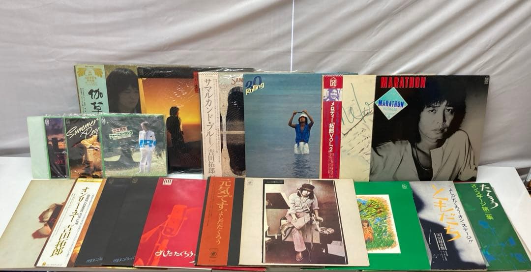 【激レア・帯付き多数】吉田拓郎 LPレコード 20枚セット まとめ売り 名盤