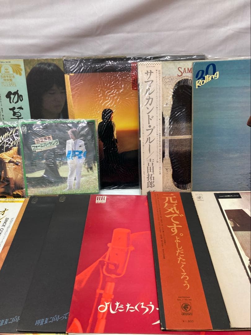 【激レア・帯付き多数】吉田拓郎 LPレコード 20枚セット まとめ売り 名盤