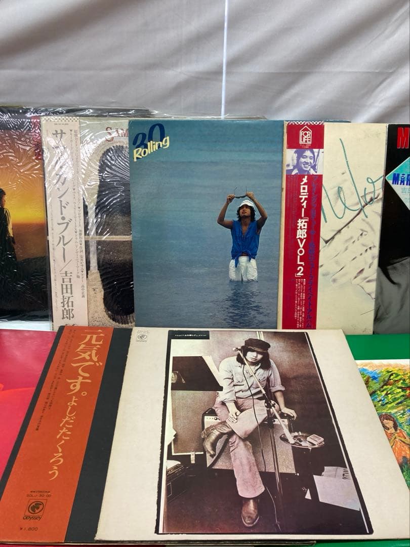 【激レア・帯付き多数】吉田拓郎 LPレコード 20枚セット まとめ売り 名盤
