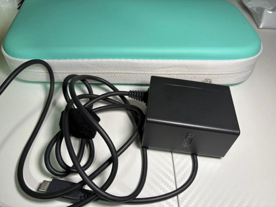最終値下げ　Switch あつ森コラボ 充電器・透明ケース・ジョイコンストラップ