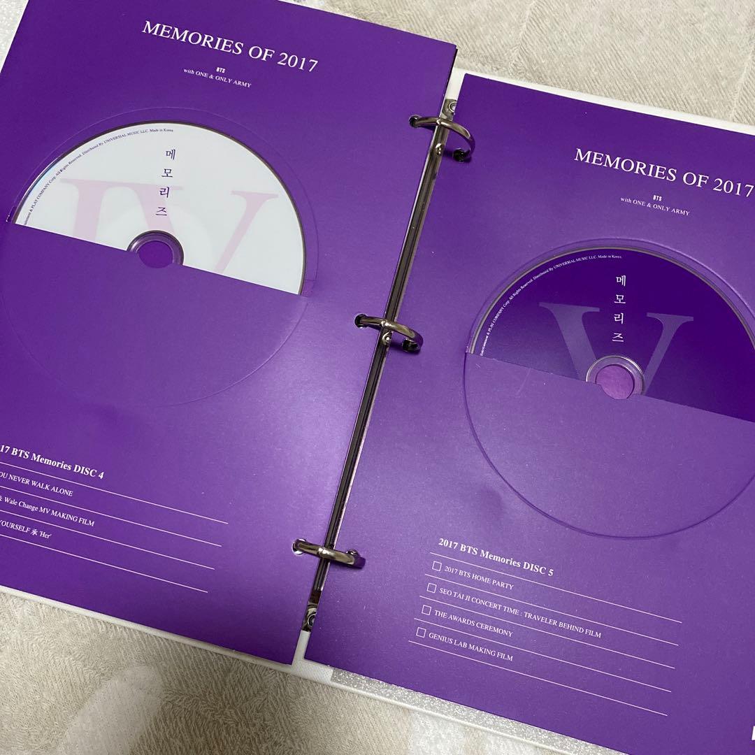 K-POP・アジア BTS memories of 2017 DVD