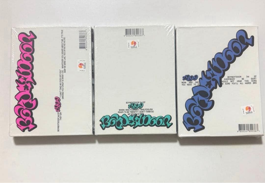 BOYNEXTDOOR 19.99 3形態 セット 新品 未開封