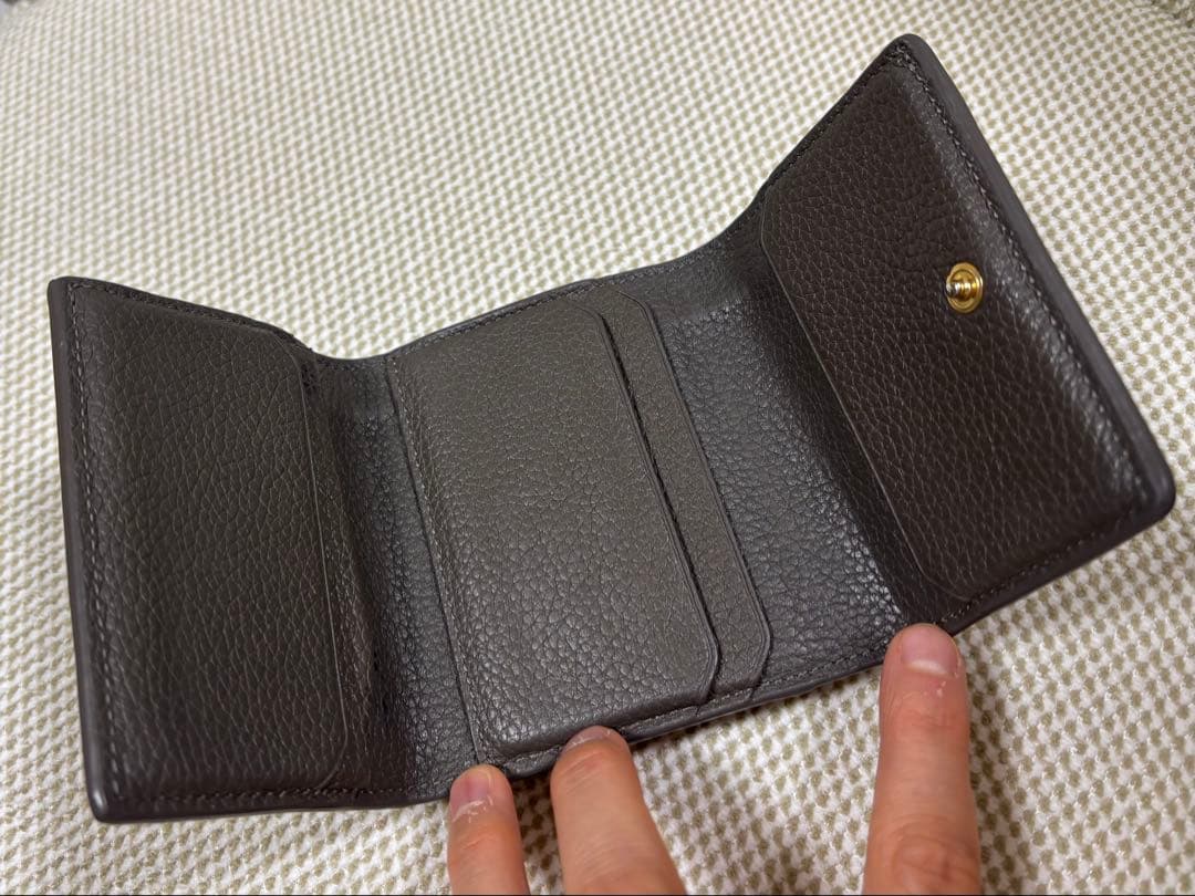 A.P.C. グレー 三つ折り財布