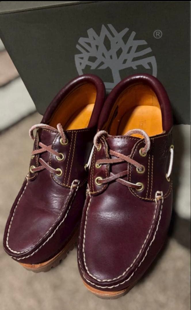 Timberland デッキシューズ 3eye モカシン