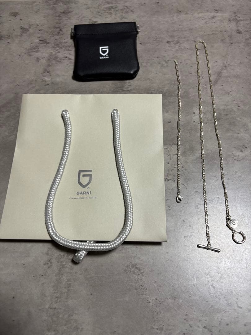 GARNI シルバーハートネックレス
