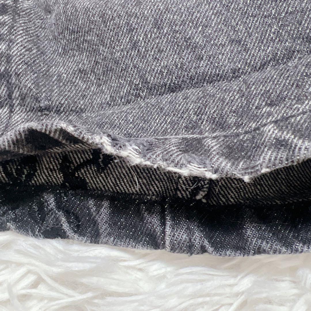 パンツ FETICO FLOWER EMBROIDERED WIDE JEANS 2