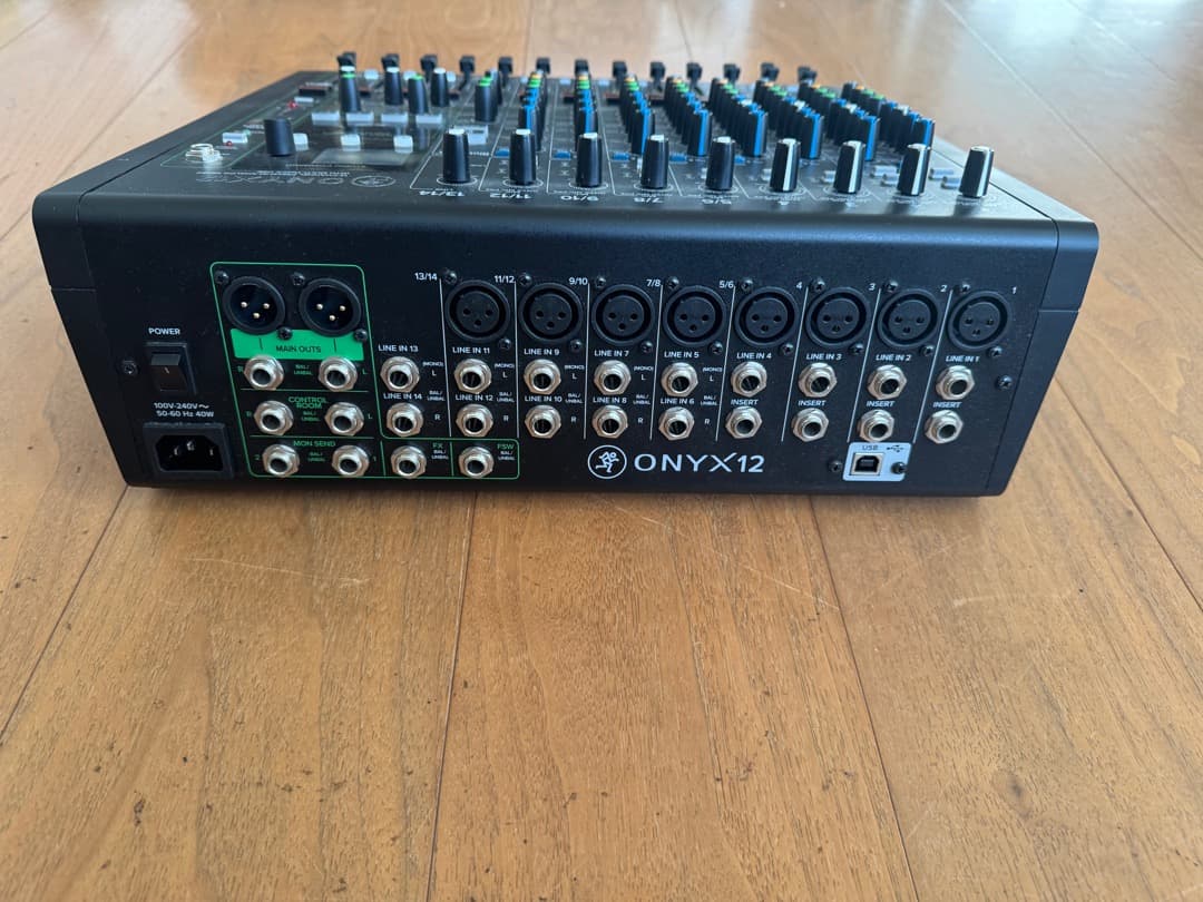 MACKIE ONYX 12 アナログミキサー