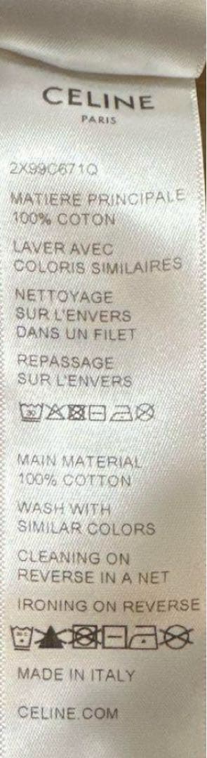 CELINE Tシャツ Sサイズ