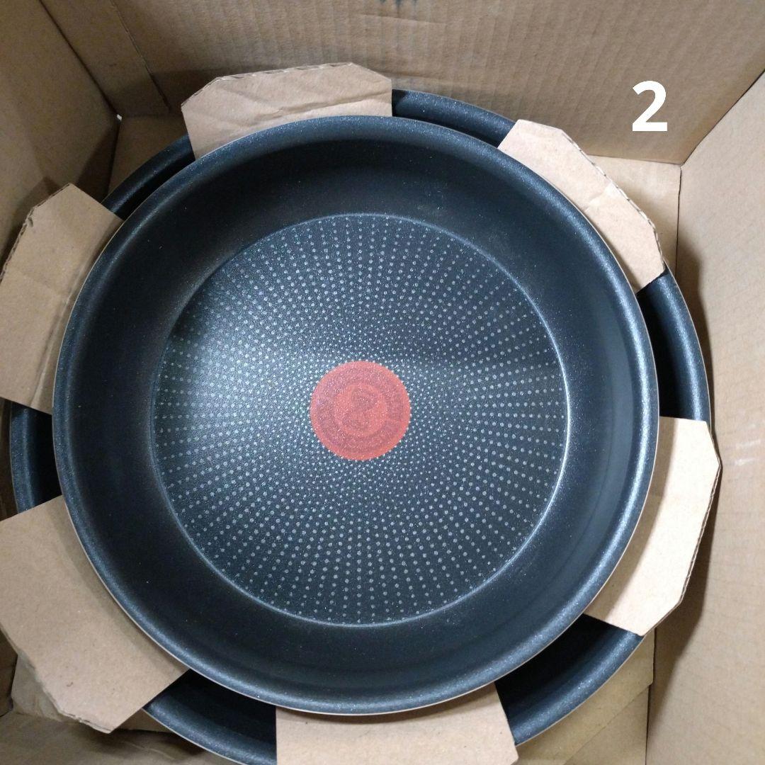 T-fal 取っ手のとれる 鍋 フライパンセット 9点セット ガス火専用