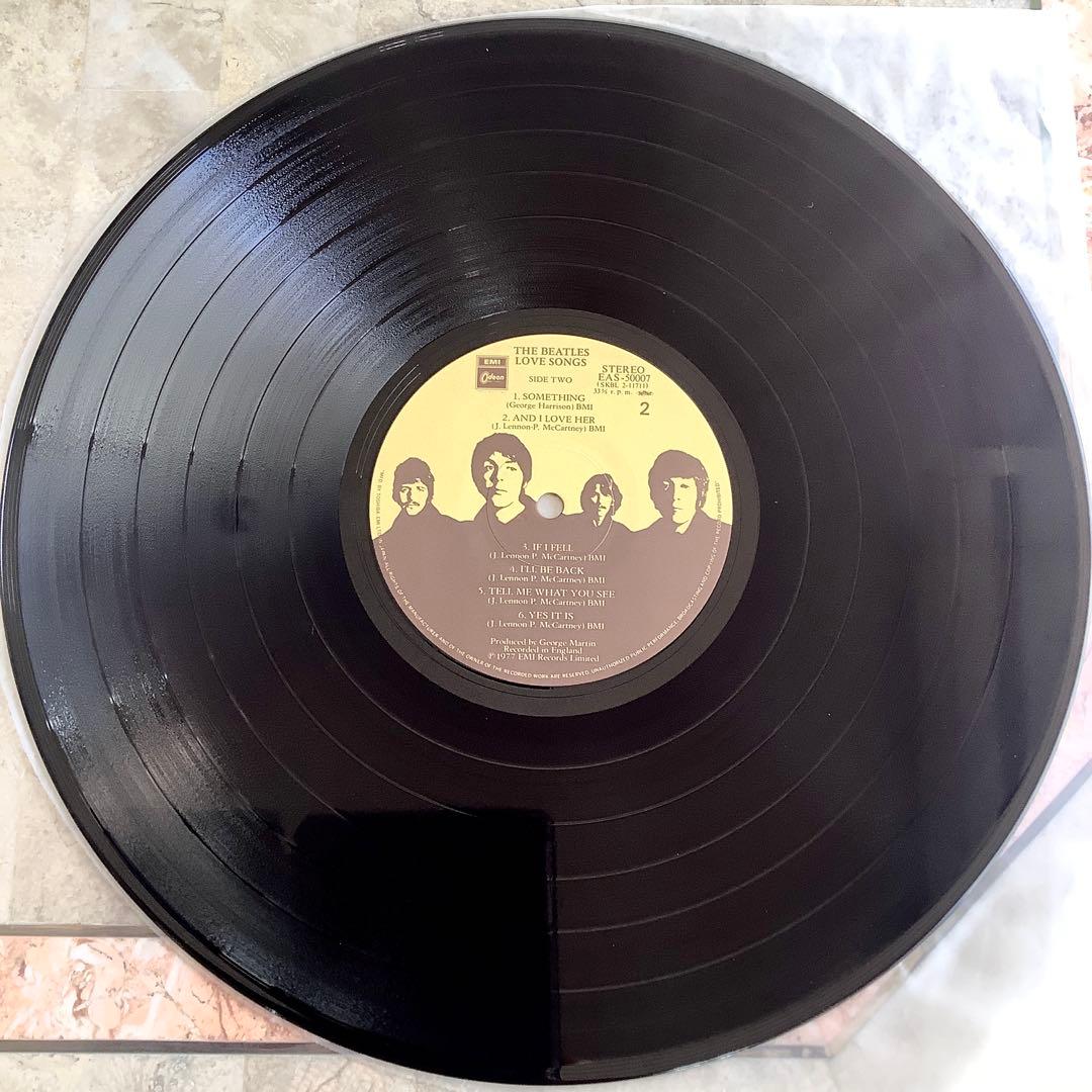 極美品! ビートルズ1977年発売初版盤 BEATLES ラブ・ソングス 2枚組