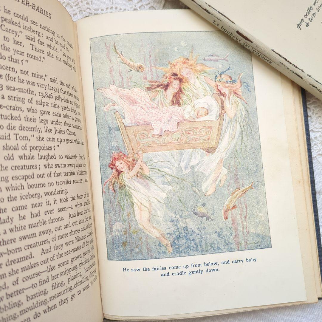 稀少1920アンティーク絵本 洋書古書 児童書 ヴィクトリアン ヴンテージ