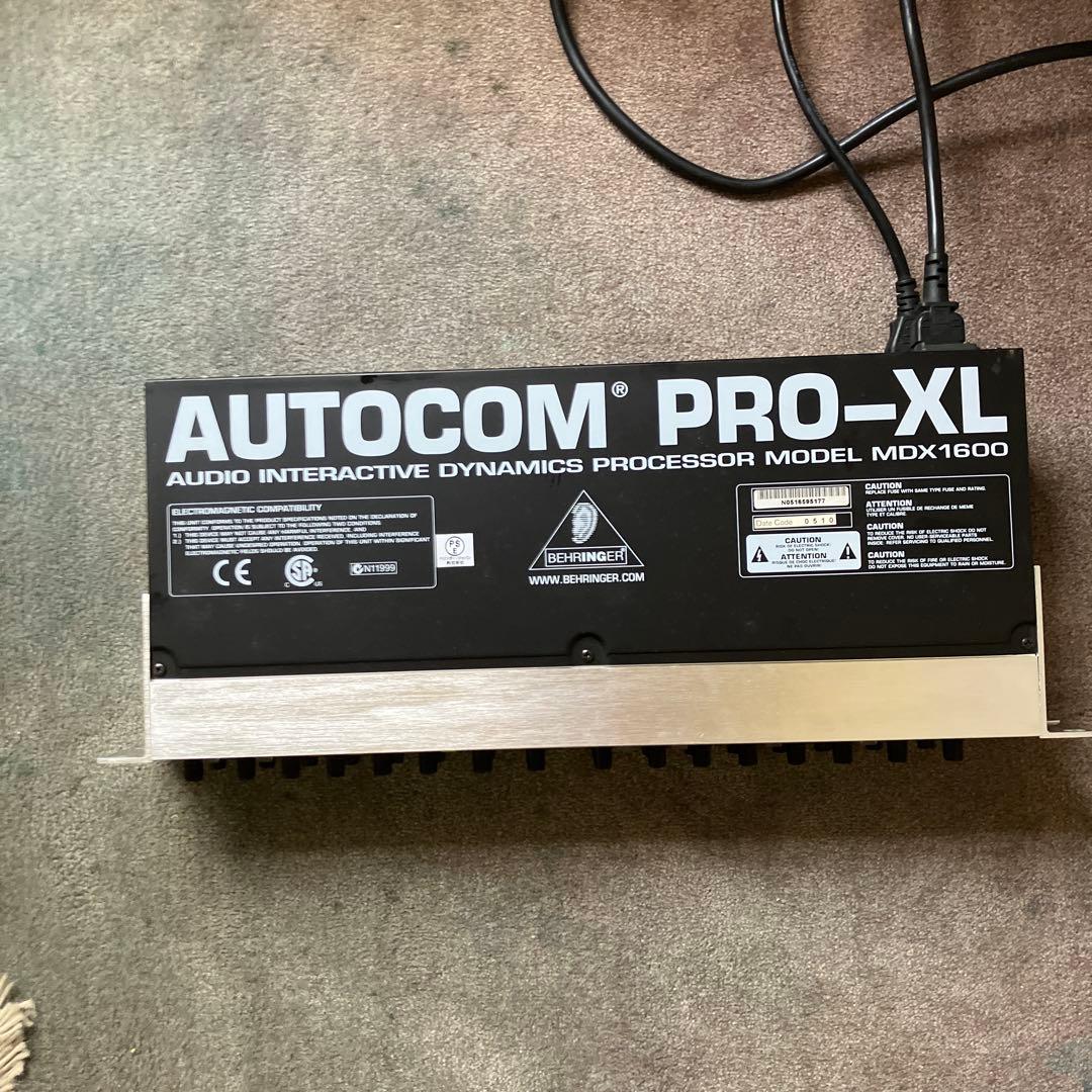２台セット　AUTOCOM PRO-XL MDX1600 ダイナミクスプロセッサ