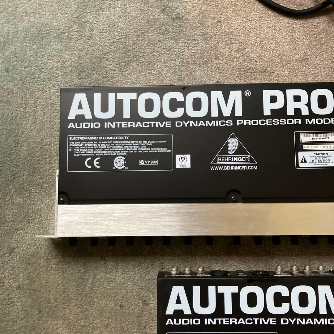２台セット　AUTOCOM PRO-XL MDX1600 ダイナミクスプロセッサ