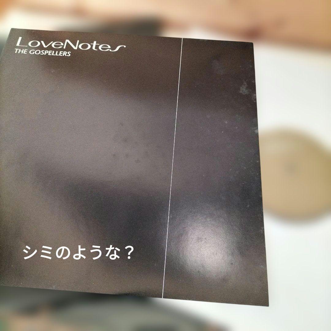 ゴスペラーズ　Love Notes レコード　アナログ盤　LP