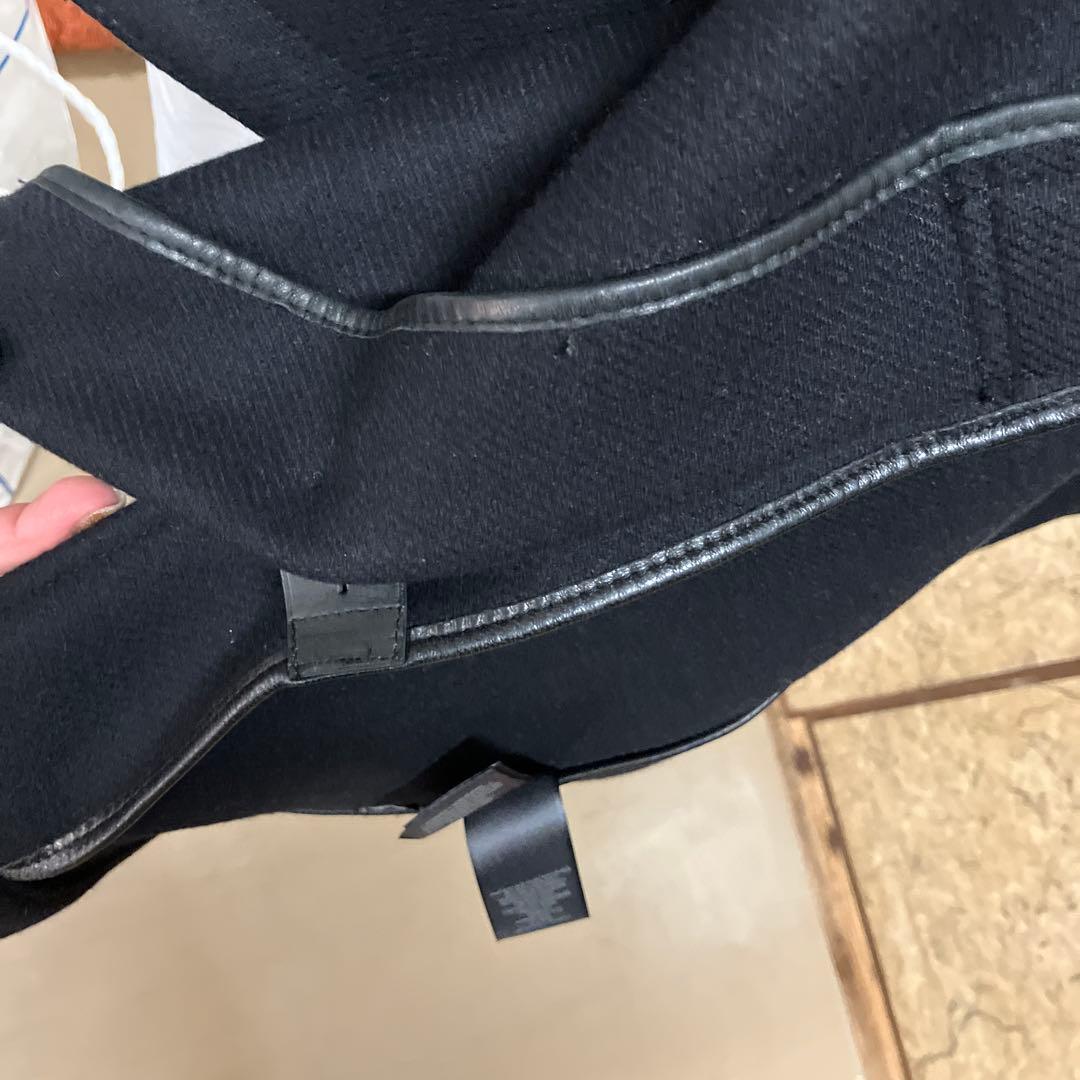 coach ブラック ダッフルコート
