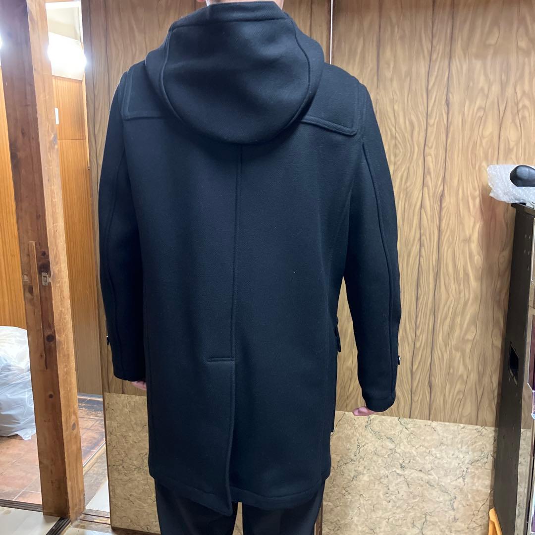 coach ブラック ダッフルコート