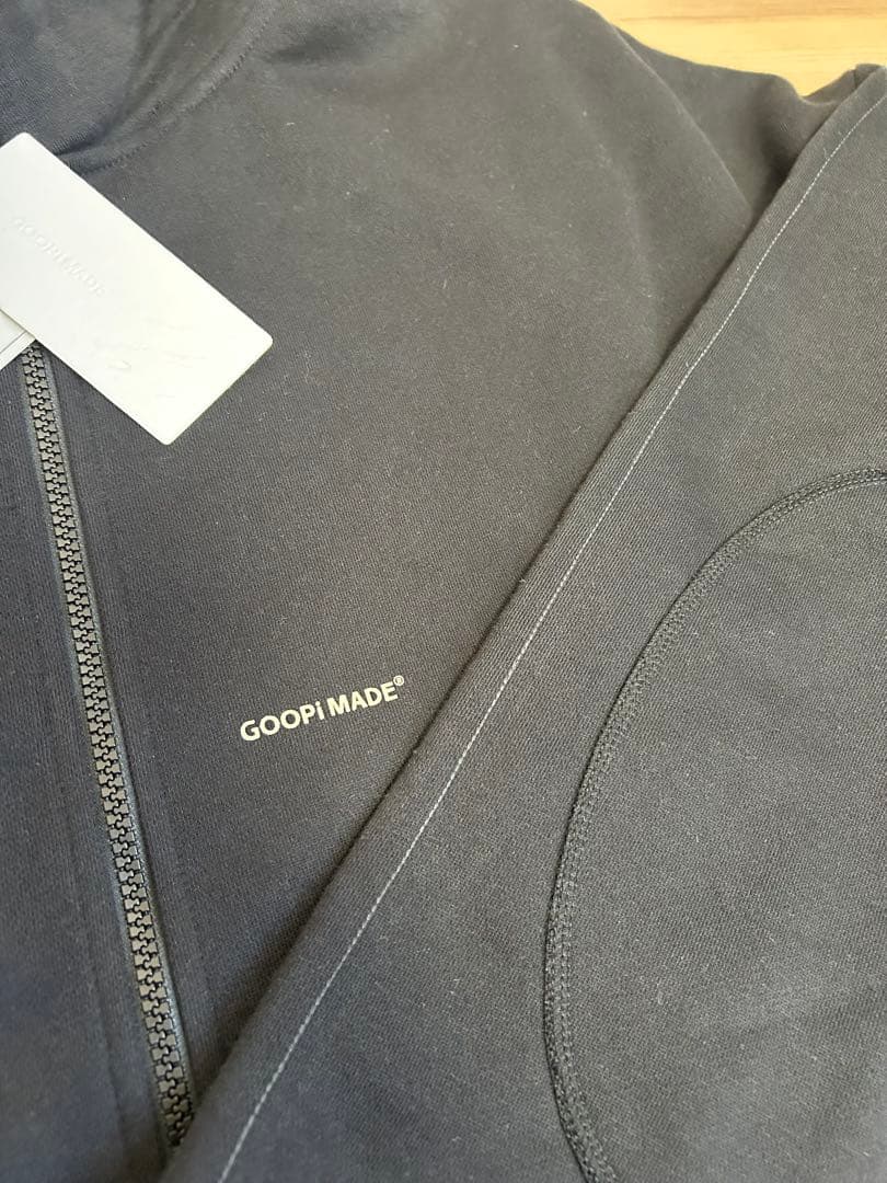 GOOPiMADE スウェットジャケット 黒 size3 未使用 オーバーサイズ