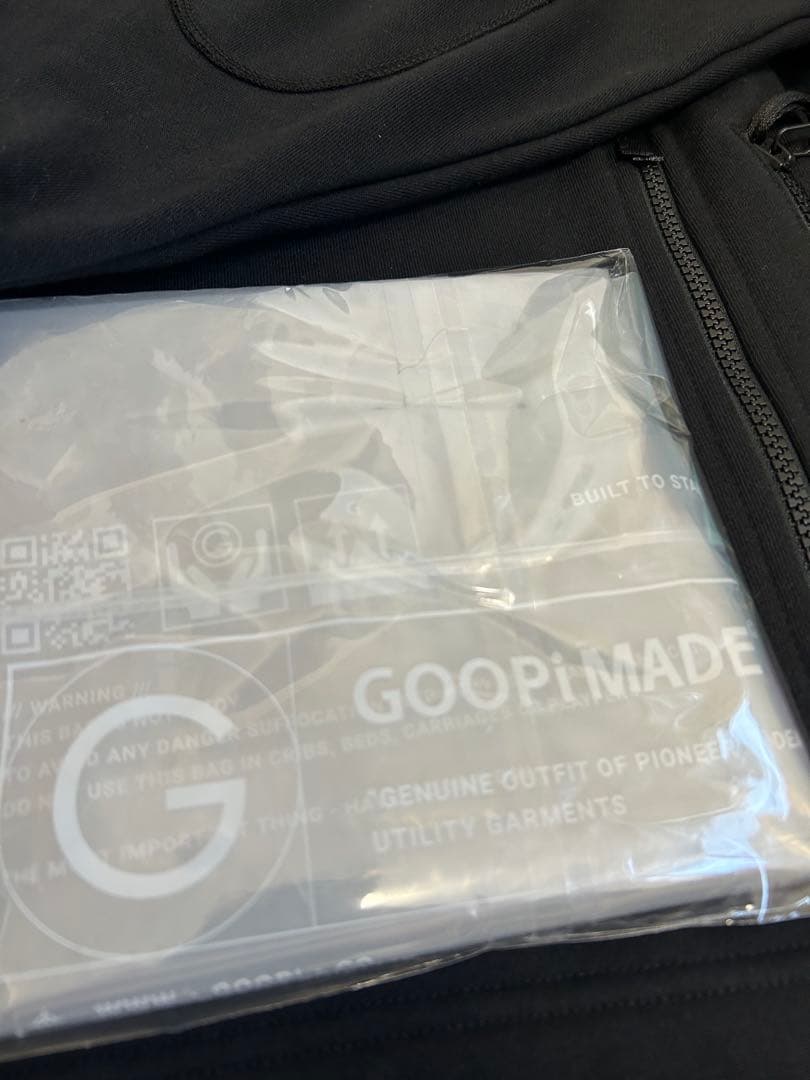 GOOPiMADE スウェットジャケット 黒 size3 未使用 オーバーサイズ
