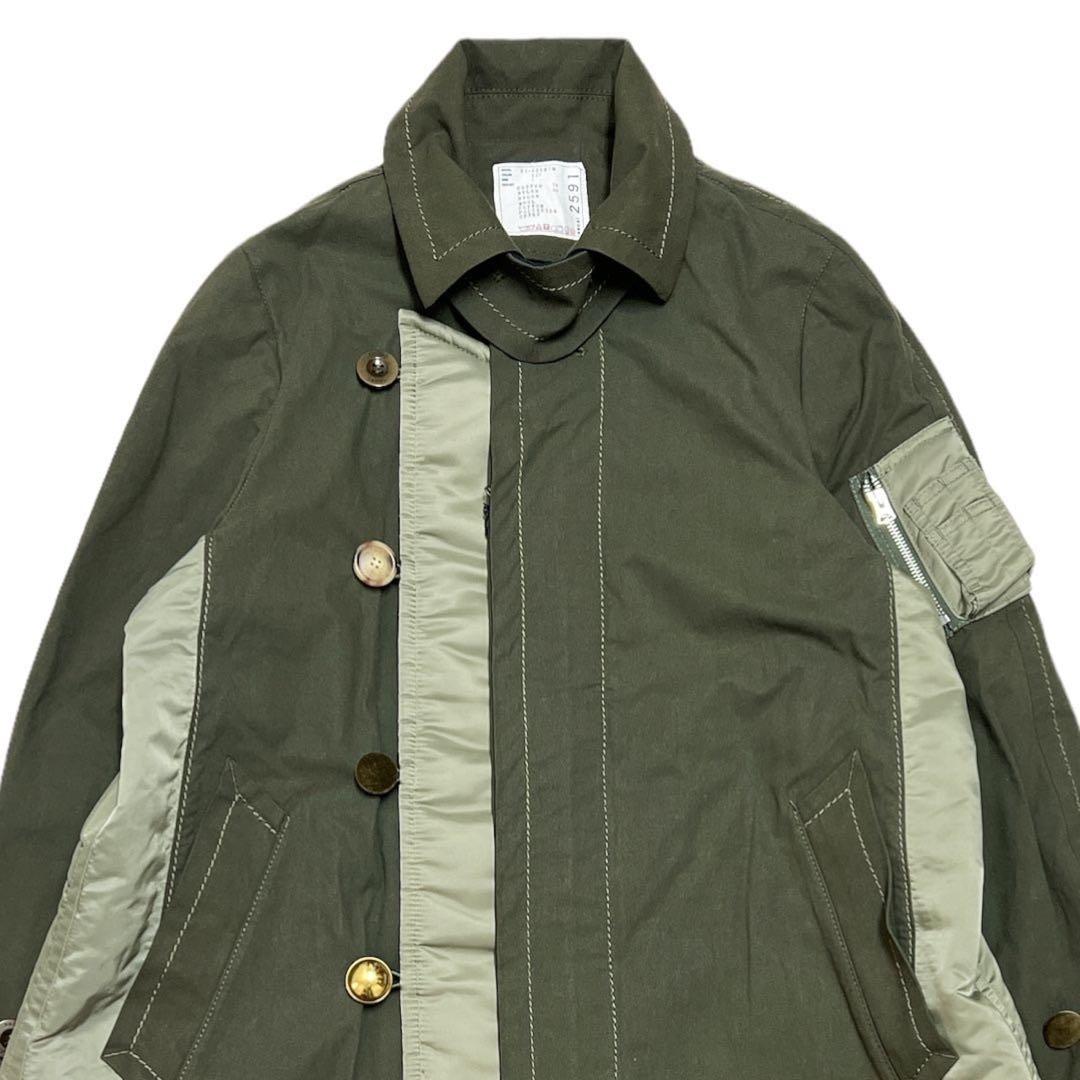 sacai　21AW CottonOxfordCoat オックスフォード　コート