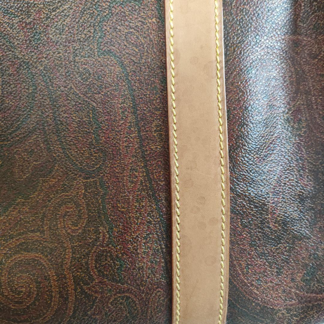 あ　ETRO　エトロ　ペイズリー柄　ボストンバッグ