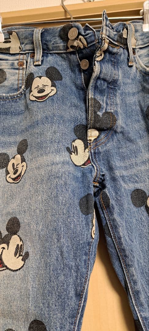 LEVI’S501 ミッキーマウス デニムパンツ 28インチ 限定品