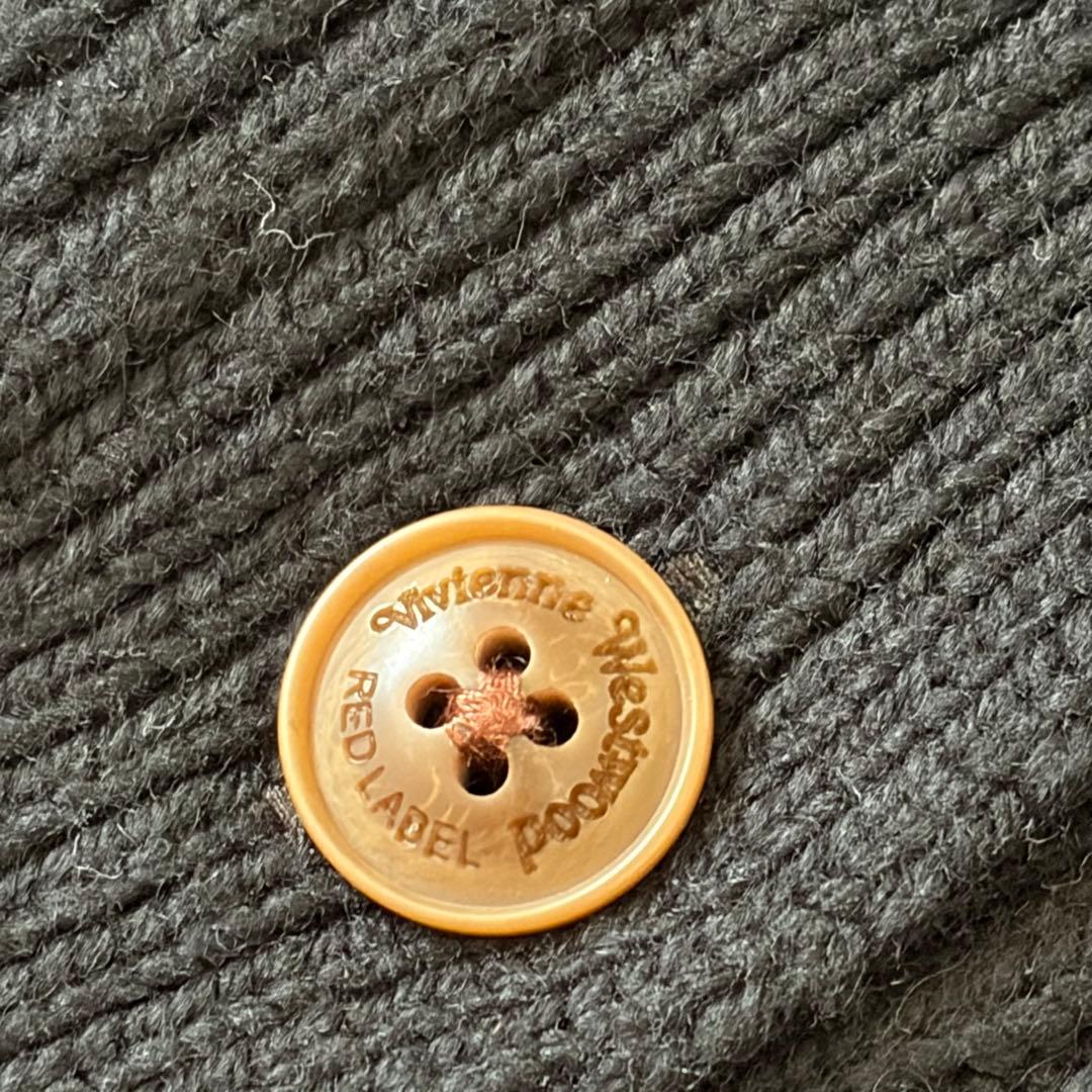Vivienne Westwood Red Label ロゴ刺繍カーディガン