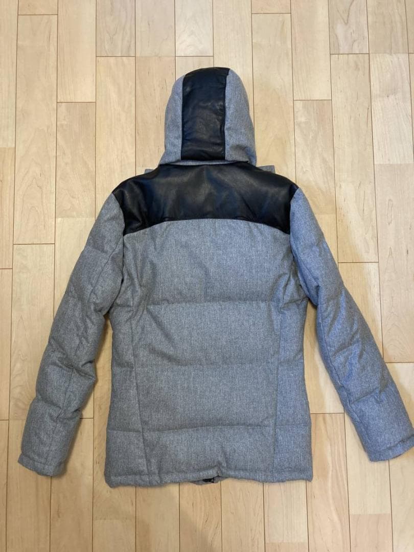 wjk ダッフルコートダウン ライトグレー 1051wl47 美品