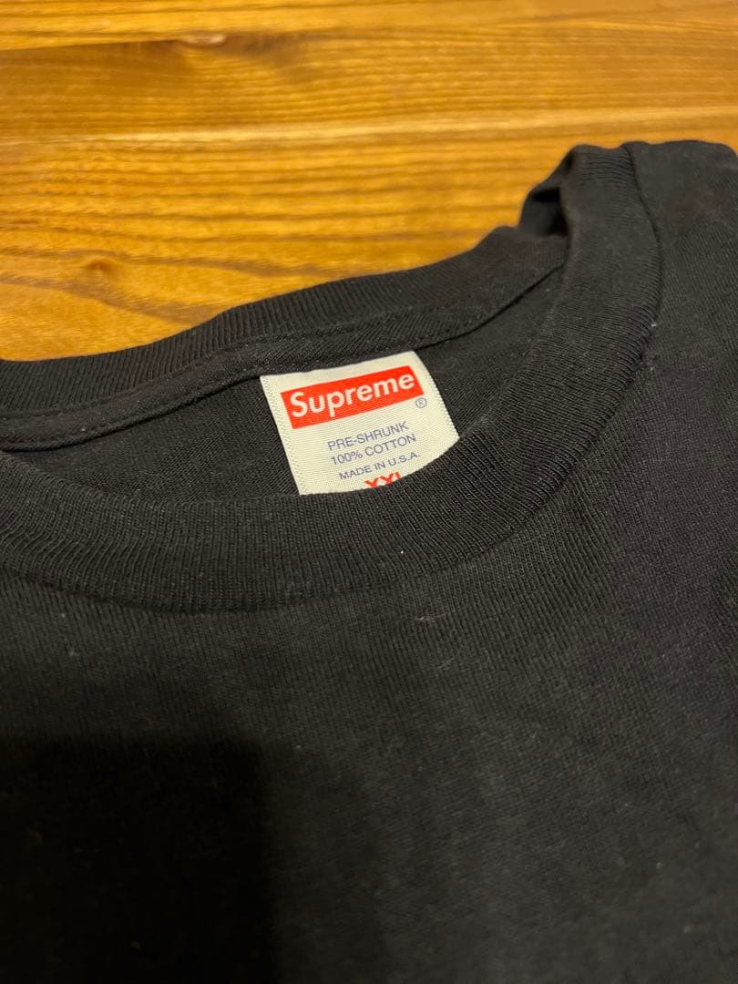 Supreme ボックスロゴTシャツ ブラック
